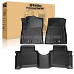 Fits 2023-2025 Kia Niro Fhev Tpe 3D Front & 2ND Row Floor Mats Liner Set Black. Fixed Price $71.19.