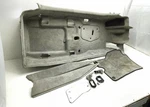 2008-14 Ferrari California Front Floor Mat Panel Carpet Liner Side Set Pair F149. Fixed Price $499.00.