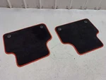 2021 Lamborghini Urus Rear Floor Mats Black W/ Red Border Trim *note. Fixed Price $295.44.
