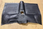 Front Rubber Floor Mat, Moulded Reproduction Ford 100E / 300E 107E 108E. Fixed Price $347.96.