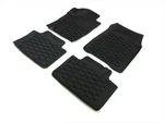 13-14 Dodge Durango Black Rubber Floor Slush Mats Front&rear Set Of Oem Mopar. Fixed Price $167.85.