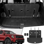 For 2020-2025 Kia Telluride 7/8 Passenger Mats Cargo With Backrest. Fixed Price $105.89.