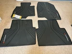 2013-2018 (3RD Gen) Mazda All-weather Rubber Floor Mats Oem New. Fixed Price $130.00.