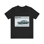 Nissan Sentra Graphic Print Retro Art Crew Unisex Jersey Short Sleeve Tee Shirt. Fixed Price $29.35.