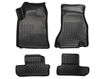 Husky Weatherbeater FRONT/2ND Row Floor MATS4PC Fits 08-10 Dodge Challenger Blk. Fixed Price $127.49.