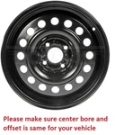 Dorman 939-134 15" 15X6 In Steel Wheel Rim For 07-09 Kia Spectra 4X114.3 Lug. Fixed Price $120.92.