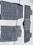 Oem Mopar Front & Rear Rubber Slush Floor Mats 82213686 Grand Cherokee 13-16. Fixed Price $130.00.