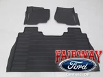 23 - 26 Super Duty Oem Ford Floor Mat Set 3PC Extended/crew W/carpet W/o Storage. Fixed Price $229.95.
