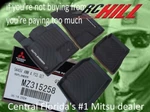 2025 Genuine Mitsubishi Outlander Phev All Weather Rubber Mats Floor MZ315258. Fixed Price $69.99.