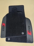 Audi R8 Type 4S 2016-2024 Custom Floor Mats Real Carbon Fiber Inserts. Fixed Price $379.00.