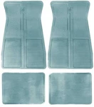 For Chevy Camaro 73-81 Oer CM65103 1ST & 2ND Row Light Blue Rubber Floor Mat Set. Fixed Price $130.95.