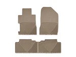 Weathertech All-weather Floor Mats For Civic/civic Si 1ST & 2ND Row Tan. Fixed Price $103.90.