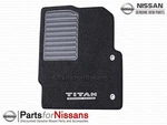 Genuine Nissan Titan Carpeted Floor Mats 4-PIECE Midnight Edition. Fixed Price $224.18.