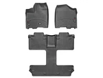 Weathertech Floorliner For 2013-2020 Toyota Sienna Full Set, Black. Fixed Price $219.90.