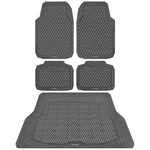 Pass Gray Rubber Floor Mats & Cargo Full Set, With Liners. Fixed Price $77.99.