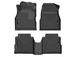 Husky Weatherbeater FRONT/2ND Row Floor Mats 3PC Fits 2018-2024 Nissan Kicks Blk. Fixed Price $149.99.