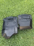 Weathertech Floorliner For 2019-2025 Gmc Sierra 1500 1ST Row, Black. Fixed Price $70.00.