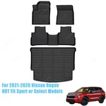 3D Floor Mats & Trunk Cargo Liner Full Cover Tpe For 2021-2026 Nissan Rogue. Fixed Price $87.99.