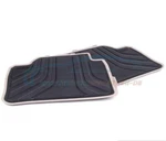 Genuine Bmw 51472220142 - Set Rubber Car Mats Modern Rear Black/beige 3 Series F.... Fixed Price $119.32.