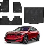 3W Auto Floor Mats&cargo Liner All Weather Ford Mustang Mach 2021-2025 Tpe. Fixed Price $84.99.