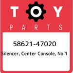 58621-47020 Toyota Silencer, Center Console, NO.1 5862147020, New Genuine Oem Pa. Fixed Price $77.12.