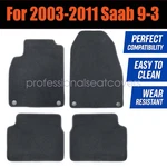 Replacement Front & Rear Floor Mats Carpet Velour For 2003-2011 Saab 9-3 Black. Fixed Price $36.49.