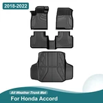 3D Floor Mats & Trunk Cargo Liners Set For 2018-2022 Honda Accord Sedan. Fixed Price $103.99.