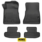 Husky 98371 Weatherbeater Front Rear Floor Mats 10-14 Ford Mustang All Black. Fixed Price $219.98.