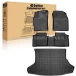 Tpe Floor Mats / Trunk Cargo Liner Set Waterproof 3D For 2010-2015 Toyota Prius. Fixed Price $68.99.