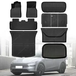 Tpe Floor Mats+trunk Cargo Liner+backrest For 2025 2026 Tesla Model Y New. Fixed Price $216.39.