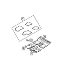 Genuine Mopar Front Floor Carpet 7MT49U00AA. Fixed Price $330.57.