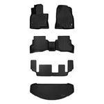Smartliner Black 1ST, 2ND, & 3RD Row Floor Liners Cargo For Mazda CX-9. Fixed Price $325.99.