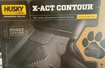 Jeep Wrangler & Jk Husky Liners 53671 X-act Contour Floor Mats (2ND Row) Black. Fixed Price $77.95.