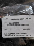 2023 -2024 Subaru Wrx Oem Floor Mats Pc Fabric Carpet J501SVC020 Black New. Fixed Price $69.99.