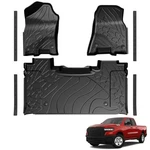 Floor Mats For 2019-2024 Dodge Ram 1500 New Body Crew Cab With Under-seat. Fixed Price $137.74.