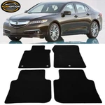 Fits 15-20 Acura Tlx Black Nylon Front Rear Floor Mats Carpets 4PC Set. Fixed Price $59.99.