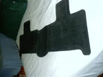 Gm Oem 2006 - 2010 Hummer Rear Floor Mat Akro Edge 10387641 Gray Rubber Back. Fixed Price $29.99.