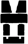 For Chevy Ii 1962-1967 Oer Sound Deadener Carpet Underlay Set. Fixed Price $86.91.