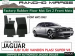 Jaguar Oem XJ8 Xjr Vdp Factory Rubber Floor Set Front 04-09 C2C7368. Fixed Price $148.46.
