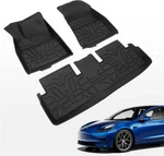 Bomely Fit 2017-2023 For Tesla Model Floor Mats Tpe Car Liners. Fixed Price $112.67.
