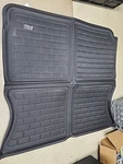 Tesla X Cargo Liner Trunk Mats Kagu All Weather Custom Fit Black M1TL0461309. Fixed Price $89.99.