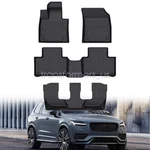 Tpe 3D Model Floor Mats Liners For 2016-2025 Volvo XC90 Phev 7 Seats All-weather. Fixed Price $88.49.