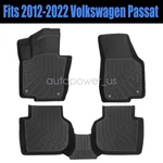 For 2012-2022 Volkswagen Passat Tpe All-weather Front & Rear Floor Mats Liners. Fixed Price $82.19.