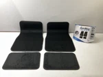 Custom Accessories 78920 Black Carpet Floor Mats, 4-PIECE Universal Set 26"X17". Fixed Price $19.76.
