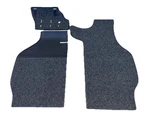 Porsche 911 67-73 Targa Grey Felt Front Driver & Passenger Floor Mats Set. Fixed Price $185.00.