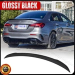 Gloss Blk For Mercedes-benz Class W177 V177 A35 19-22 Rear Trunk Spoiler Wing. Fixed Price $98.80.