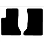 2PC Front Custom Fit Carpet Floor Mats For 2004-2009 Cadillac Srx. Fixed Price $89.95.