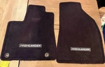Toyota Highlander 2014-2019 Black Carpet Floor Mats Oem #PT926-48140-XX. Fixed Price $89.99.