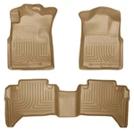 Husky Liners Fits 05-13 Toyota Tacoma Weatherbeater Combo Tan Floor. Fixed Price $149.99.