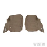 Westin Wade 72-130084 Sure-fit Front Floor Mats (tan) F250/350 17-22. Fixed Price $100.00.